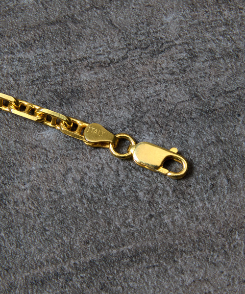 THEFT（セフト）の「THEFT セフト / K18GP ANCHOR CHAIN NECKLACE シルバー925アンカーチェーンネックレス 50cm 18金コーティング（ネックレス・メンズ・ゴールド・50cm）」の3枚目の写真