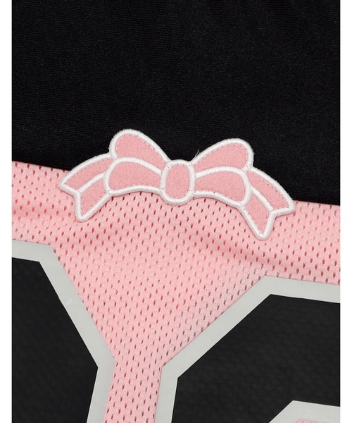 NO WAY（ノーウェイ）の「/little sunny bite/sporty mesh big tee（Tシャツ/カットソー・レディース・ブラック・MEDIUM）」の3枚目の写真