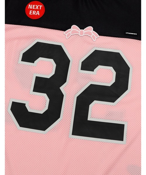 NO WAY（ノーウェイ）の「/little sunny bite/sporty mesh big tee（Tシャツ/カットソー・レディース・ブラック・MEDIUM）」の2枚目の写真