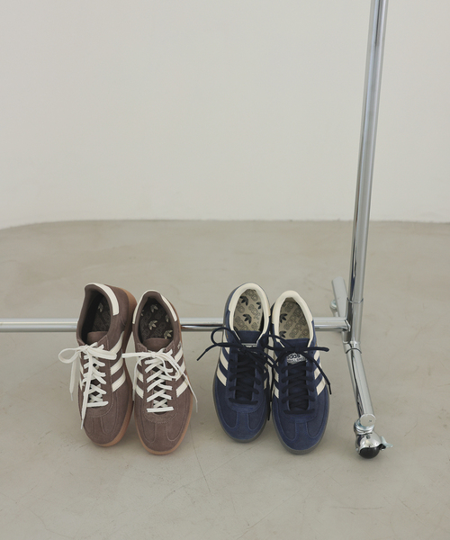 SLOBE IENA（スローブイエナ）の「adidas/アディダス HANDBALL SPEZIAL IF6490/IF7087（スニーカー・レディース・ネイビー/ブラウン・22.5cm/23cm/23.5cm/24cm/24.5cm）」の7枚目の写真