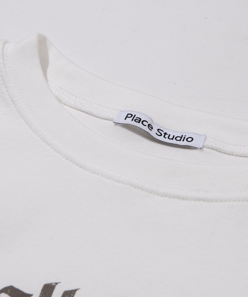 tシャツ A'GEM/9 × .kom 「PLACE STUDIO/プレイススタジオ」 Vintage Graphic Fit Semi-Round A'GEM/9 × .kom 『PLACE STUDIO/プレイススタジオ』 Vintage