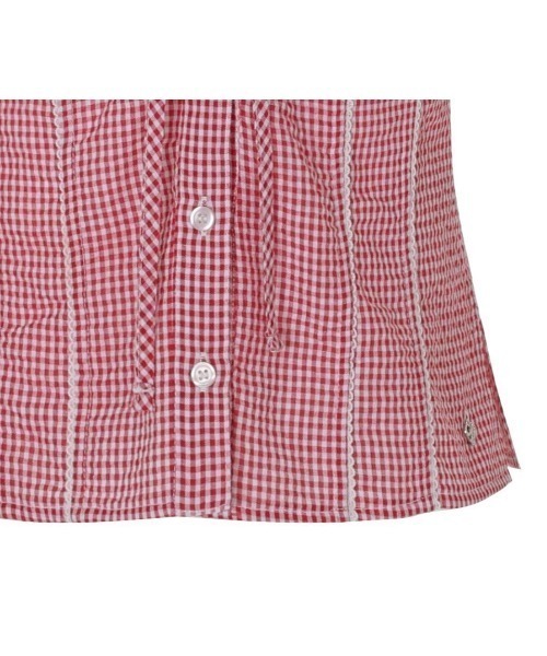 CRANK（クランク）の「【CRANK】LACE SHIRRING BLOUSE（シャツ