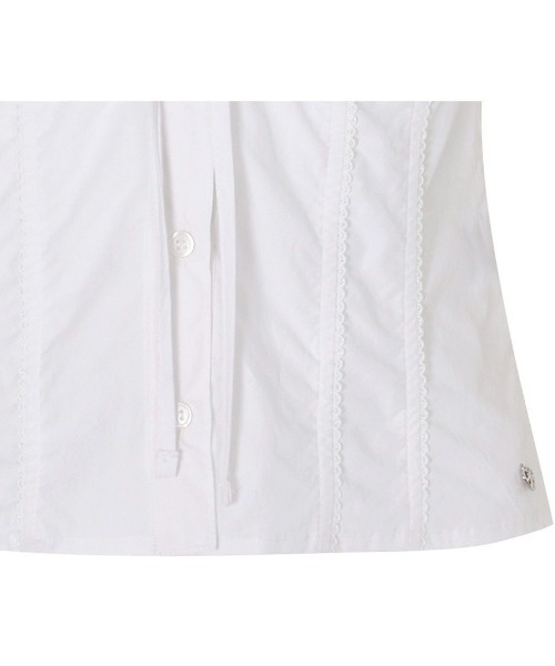 CRANK】LACE SHIRRING BLOUSE（シャツ/ブラウス）｜CRANK