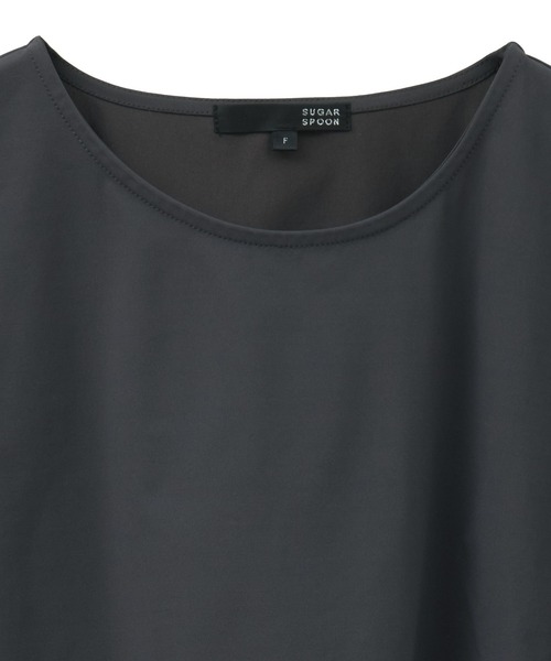 Sugar spoon(シュガースプーン)の「・SUGAR SPOON 【ラッシュガード】フリルTEE(Tシャツ/カットソー・レディース・チャコールグレー/カーキ/ブラック・FREE)」の4枚目の写真