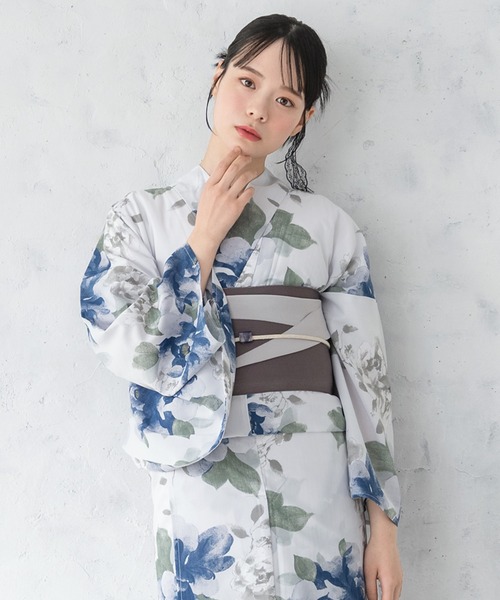 セール】“初心者でもプロの着姿”新二部式 セパレート浴衣3点セット