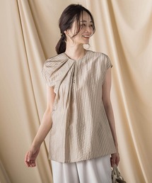 LAUTREAMONT | 【WEB限定】シアードビーストライプタックブラウス ≪手洗い可能≫(シャツ/ブラウス)