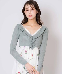 NOELA | シアーフリルカーディガン(カーディガン/ボレロ)