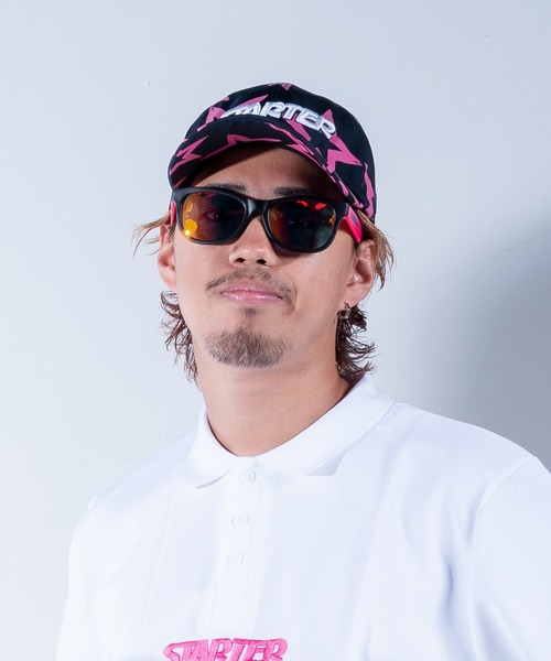 STARTER(スターター)の「■STARTER GOLF■スターターゴルフ STARTER GOLF PATTERN CAP SG-023006(キャップ・メンズ・ホワイト/ネイビー/ブラック・M/L)」の8枚目の写真