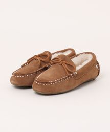 極美品　EMU エミュ　オーストラリア　ブラウン　モカシン　フラットシューズ エミュー モカシン （セール】 Davies （フラットシューズ