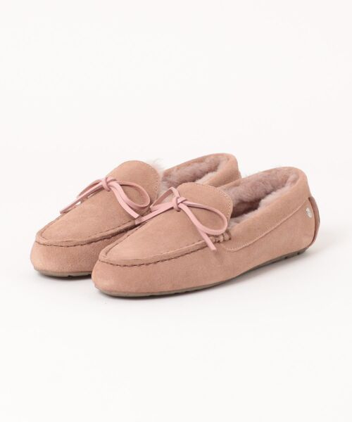 EMU Australia(エミューオーストラリア)の「Sandrine(モカシン/デッキシューズ・レディース・ベージュ/ブラック/キャメル/チョコ・5/6/7/8/9)」の4枚目の写真