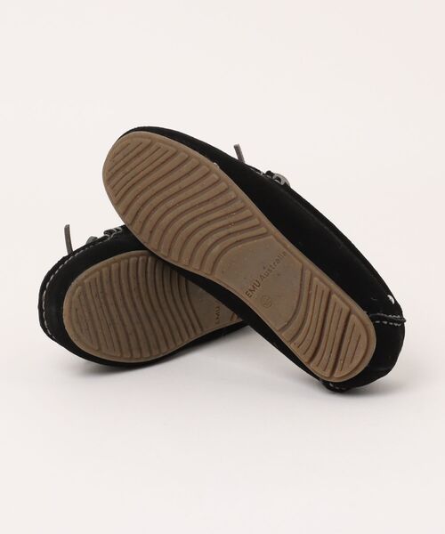 EMU Australia（エミューオーストラリア）の「Sandrine（モカシン/デッキシューズ・レディース・ベージュ/ブラック・5/6/7/8/9）」の4枚目の写真