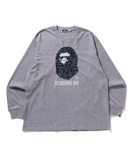 WILD LEOPARD PATTERN RELAXED FIT LS TEE（Tシャツ/カットソー）｜A