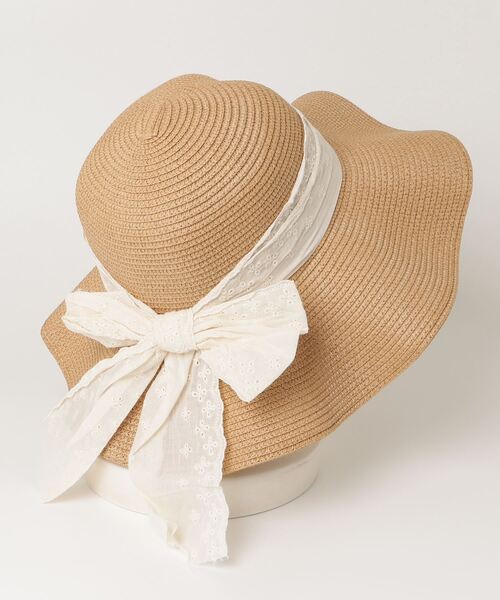 tocit 麦わら帽子 リボン付き リボン付き麦わら帽子（ハット）｜TITTY&CO.（ティティーアンド