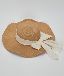TITTY&CO. | リボン付き麦わら帽子(ハット)