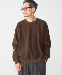 SHIPS: コットン ウール クルーネック スウェット