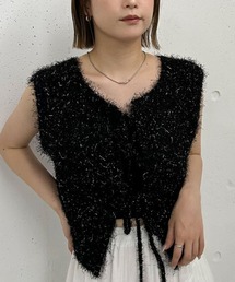 archives | ラメフェザーニットベスト(ベスト)