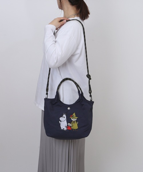 BACKYARD FAMILY(バックヤードファミリー)の「MOOMIN ムーミン 2wayトート(トートバッグ・レディース・レッド/グレー/グレー系その他/カーキ/ブルー系その他/ベージュ/ネイビー/チェリーレッド/グリーン・FREE)」の20枚目の写真