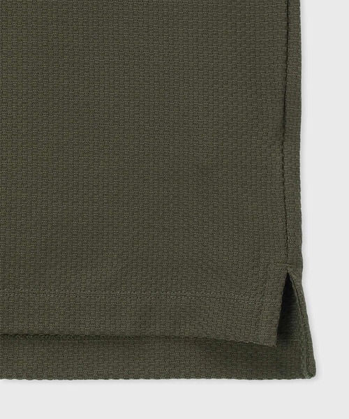 Paul Smith(ポールスミス)の「チェッカードパターン ポロシャツ【253568 958P】(ポロシャツ・メンズ・ブラック/ダークグリーン・X-LARGE/LARGE/MEDIUM)」の8枚目の写真