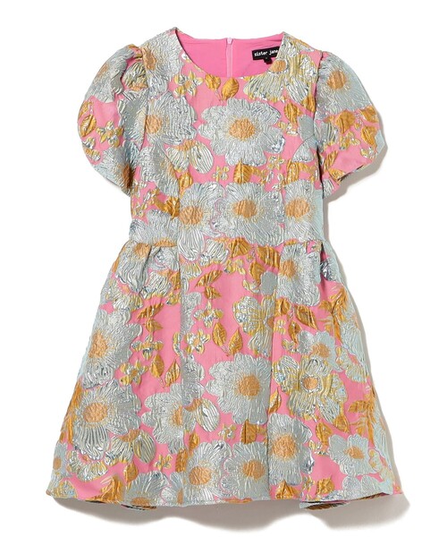 Sister Jane（シスタージェーン）の「sister jane / Alegria Jacquard mini Dress（ワンピース・レディース・ピンク・SMALL）」の2枚目の写真