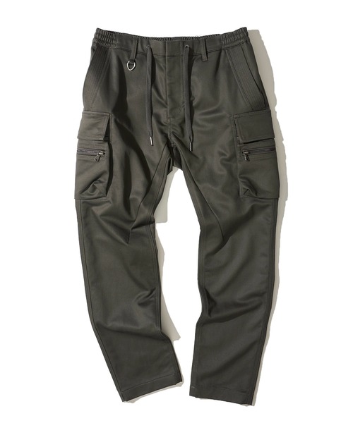 TETE HOMME(テットオム)の「【WEB限定】スリムシルエット ミリタリーカーゴパンツ(カーゴパンツ・メンズ・ブラック/チャコールグレー/カーキ・MEDIUM/LARGE/X-LARGE)」の11枚目の写真