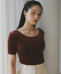 ボルドー」に該当するトップス（半袖）ファッション通販 - ZOZOTOWN