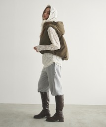 LOSCa（ロスカ）の「バルーンパッファーフーディーベスト（ダウンベスト）」