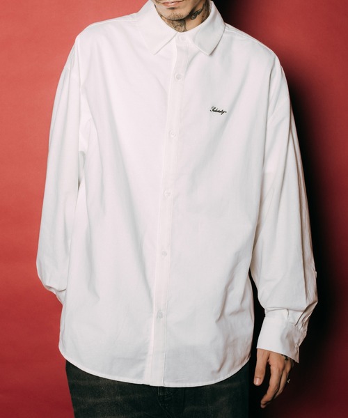 Subciety（サブサエティ）の「Essential oxford shirt（シャツ/ブラウス・メンズ・ホワイト/ブラック/サックスブルー・SMALL/MEDIUM/LARGE/X-LARGE）」の2枚目の写真