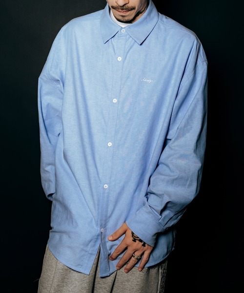 Subciety（サブサエティ）の「Essential oxford shirt（シャツ/ブラウス・メンズ・ホワイト/ブラック/サックスブルー・SMALL/MEDIUM/LARGE/X-LARGE）」の3枚目の写真