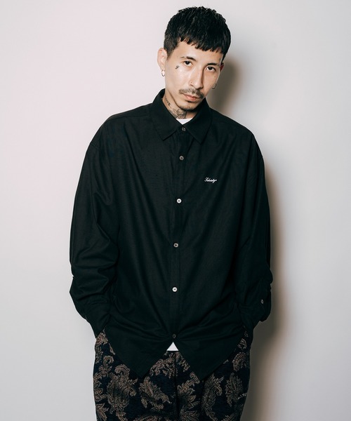 Subciety（サブサエティ）の「Essential oxford shirt（シャツ/ブラウス・メンズ・ホワイト/ブラック/サックスブルー・SMALL/MEDIUM/LARGE/X-LARGE）」の14枚目の写真