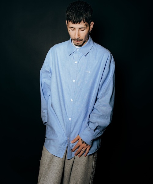 Subciety（サブサエティ）の「Essential oxford shirt（シャツ/ブラウス・メンズ・ホワイト/ブラック/サックスブルー・SMALL/MEDIUM/LARGE/X-LARGE）」の11枚目の写真