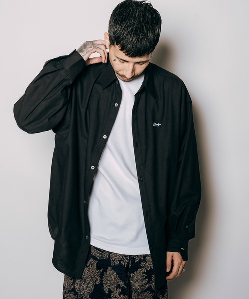 Subciety（サブサエティ）の「Essential oxford shirt（シャツ/ブラウス・メンズ・ホワイト/ブラック/サックスブルー・SMALL/MEDIUM/LARGE/X-LARGE）」の17枚目の写真