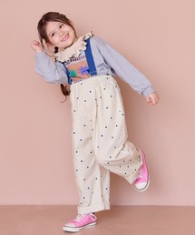 ツイル総柄エヴォルブサロペット