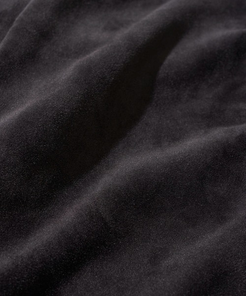 1piu1uguale3 RELAX（ウノピュウノウグァーレトレリラックス）の「【1PIU1UGUALE3 RELAX】ヘビーベロアラップパーカー（パーカー・メンズ・ブラック・MEDIUM/LARGE/X-LARGE）」の8枚目の写真
