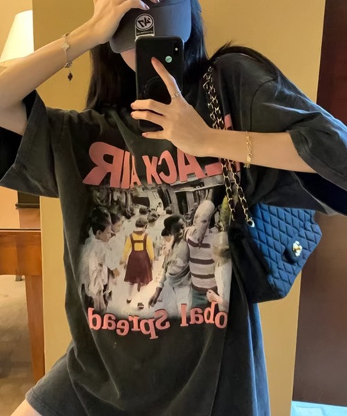 SBG(エスビー)の「SBG バリエーション オーバーサイズヴィンテージTシャツ(Tシャツ/カットソー・メンズ・A/B/C/D/E/F/G/H/I/J/K/L/M/N/O/P/Q/R/S/T・MEDIUM/LARGE/X-LARGE)」の21枚目の写真