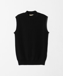 UNITED ARROWS Golf ハイネックセーター ホワイト Mサイズ メンズ ワイド ハイネック ポロシャツー吸水速乾 UVー