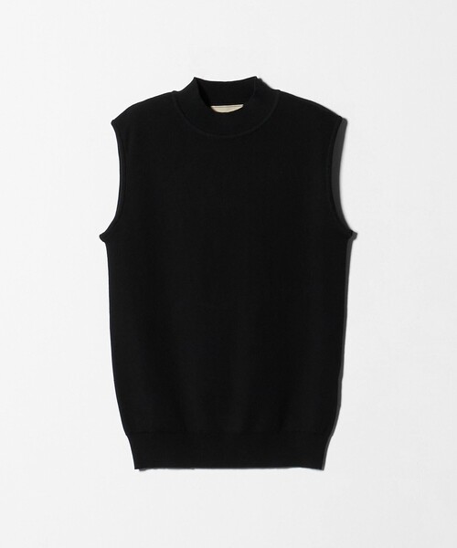 ハイネック ノースリーブ ニット ウォッシャブル（ニット