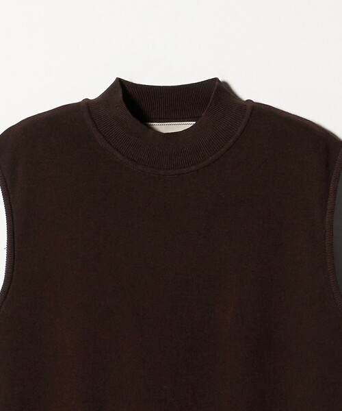 ハイネック ノースリーブ ニット ウォッシャブル（ニット