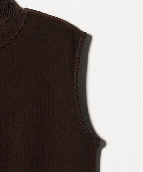 セール】ハイネック ノースリーブ ニット ウォッシャブル（ニット