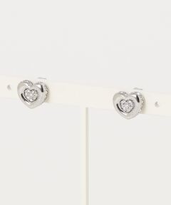 L.O.V.E. 10MM HEART PAVE’ STUDS