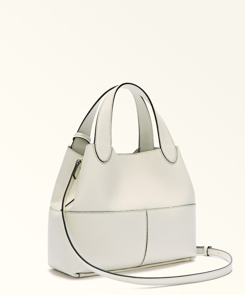 FURLA(フルラ)の「フルラ プリムローズ (Furla Primrose) トートバッグ M(トートバッグ・レディース・ブラック/オフホワイト・ONE SIZE)」の12枚目の写真