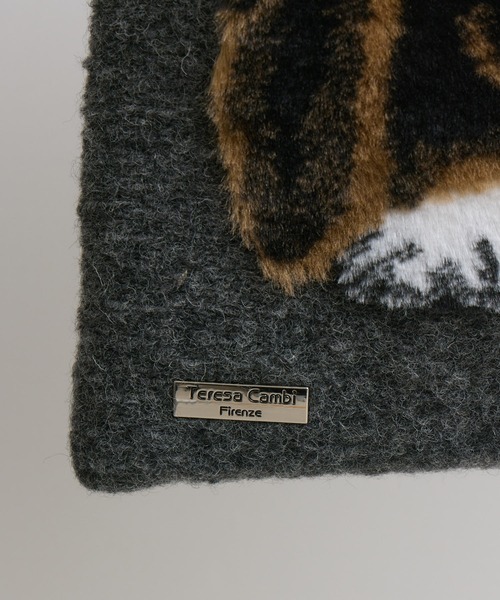 teresa cambi（テレサ・カンビ）の「【KATHARINE ROSS】【TERESACAMBI】 DOG（ショルダーバッグ・レディース・グレー・MEDIUM）」の4枚目の写真