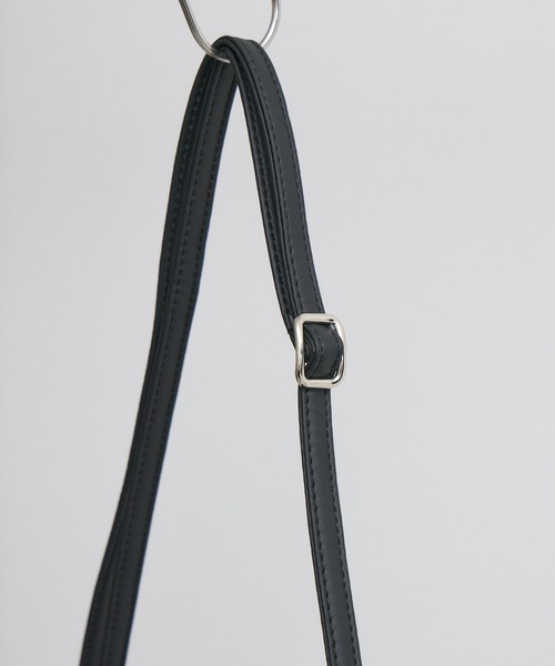 teresa cambi（テレサ・カンビ）の「【KATHARINE ROSS】【TERESACAMBI】 DOG（ショルダーバッグ・レディース・グレー・MEDIUM）」の5枚目の写真