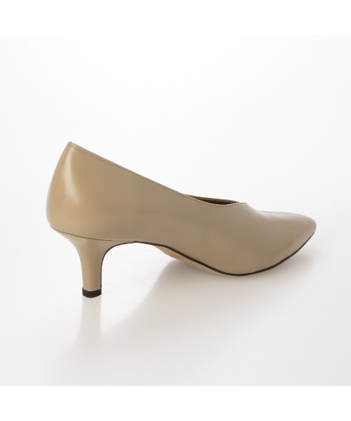 carino（カリーノ）の「カバードポインテッドトゥパンプス（パンプス・レディース・ベージュ/ブラック/ダークグレー・24.5cm/24cm/23.5cm/23cm/22.5cm）」の6枚目の写真