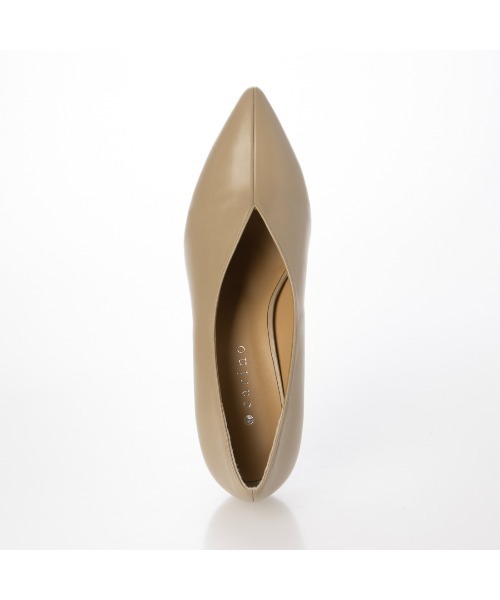 carino（カリーノ）の「カバードポインテッドトゥパンプス（パンプス・レディース・ベージュ/ブラック/ダークグレー・24.5cm/24cm/23.5cm/23cm/22.5cm）」の7枚目の写真