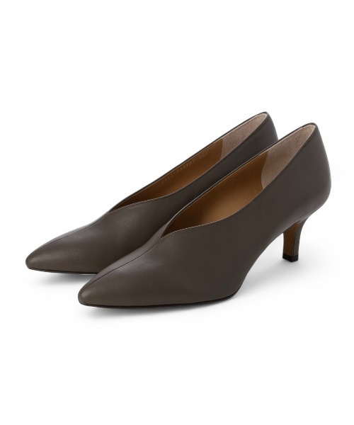 carino（カリーノ）の「カバードポインテッドトゥパンプス（パンプス・レディース・ベージュ/ブラック/ダークグレー・24.5cm/24cm/23.5cm/23cm/22.5cm）」の10枚目の写真