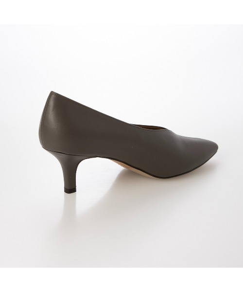 carino（カリーノ）の「カバードポインテッドトゥパンプス（パンプス・レディース・ベージュ/ブラック/ダークグレー・24.5cm/24cm/23.5cm/23cm/22.5cm）」の12枚目の写真