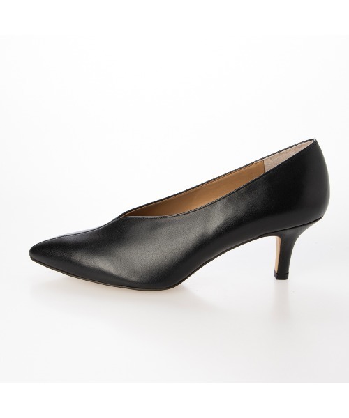 carino（カリーノ）の「カバードポインテッドトゥパンプス（パンプス・レディース・ベージュ/ブラック/ダークグレー・24.5cm/24cm/23.5cm/23cm/22.5cm）」の18枚目の写真