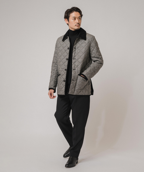 Mackintosh(マッキントッシュ)の「MACKINTOSH(マッキントッシュ) 別注 WAVERLY/ウェーヴァリー ”グレンチェック”(その他アウター・メンズ・ライトグレー・36/38/40/42)」の3枚目の写真