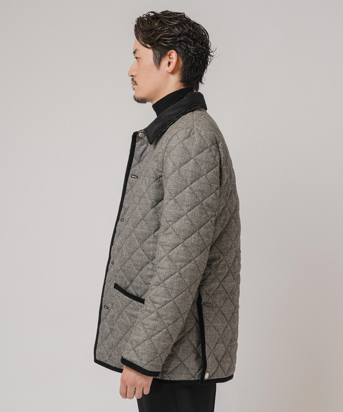 Mackintosh(マッキントッシュ)の「MACKINTOSH(マッキントッシュ) 別注 WAVERLY/ウェーヴァリー ”グレンチェック”(その他アウター・メンズ・ライトグレー・36/38/40/42)」の9枚目の写真
