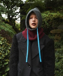OMMO(I[GGI[)RIB KNIT BALACLAVA(jbgLbv/r[j[)